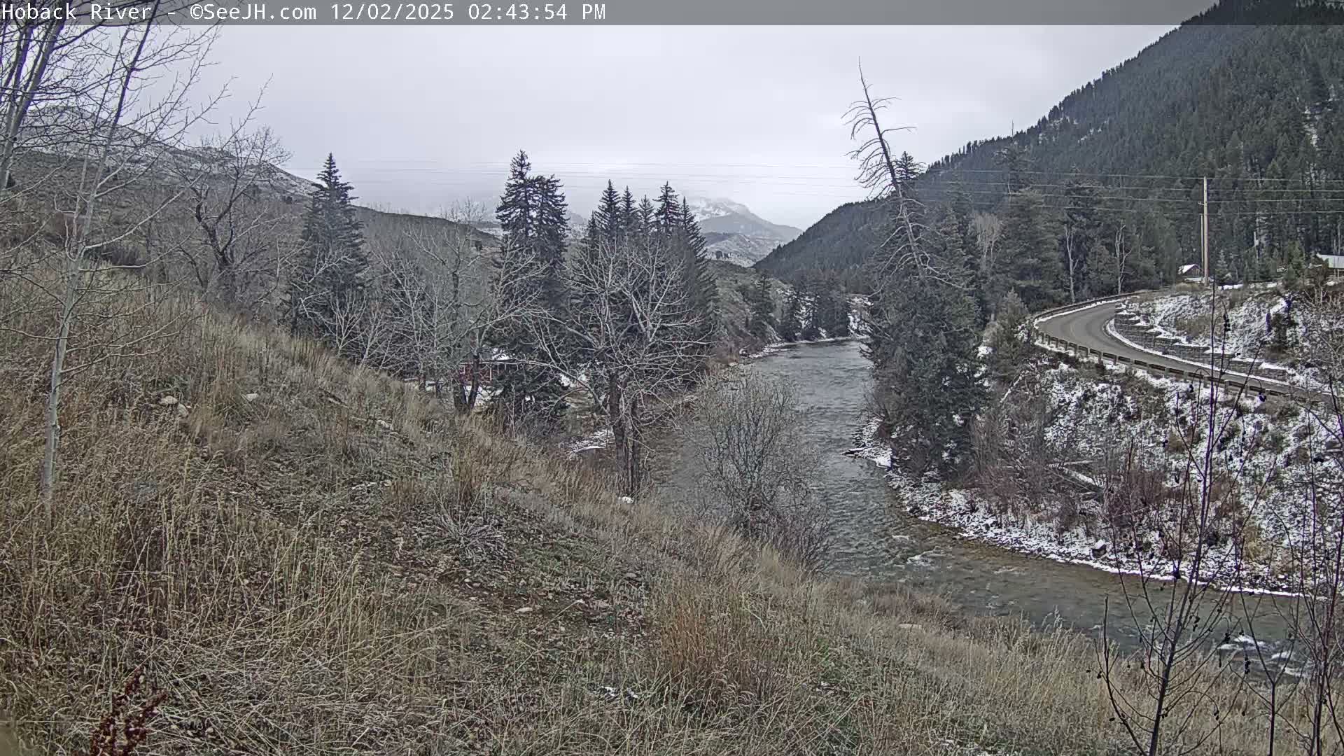Hoback River  Live Cam  - Hoback, Teton, Wyoming, USA