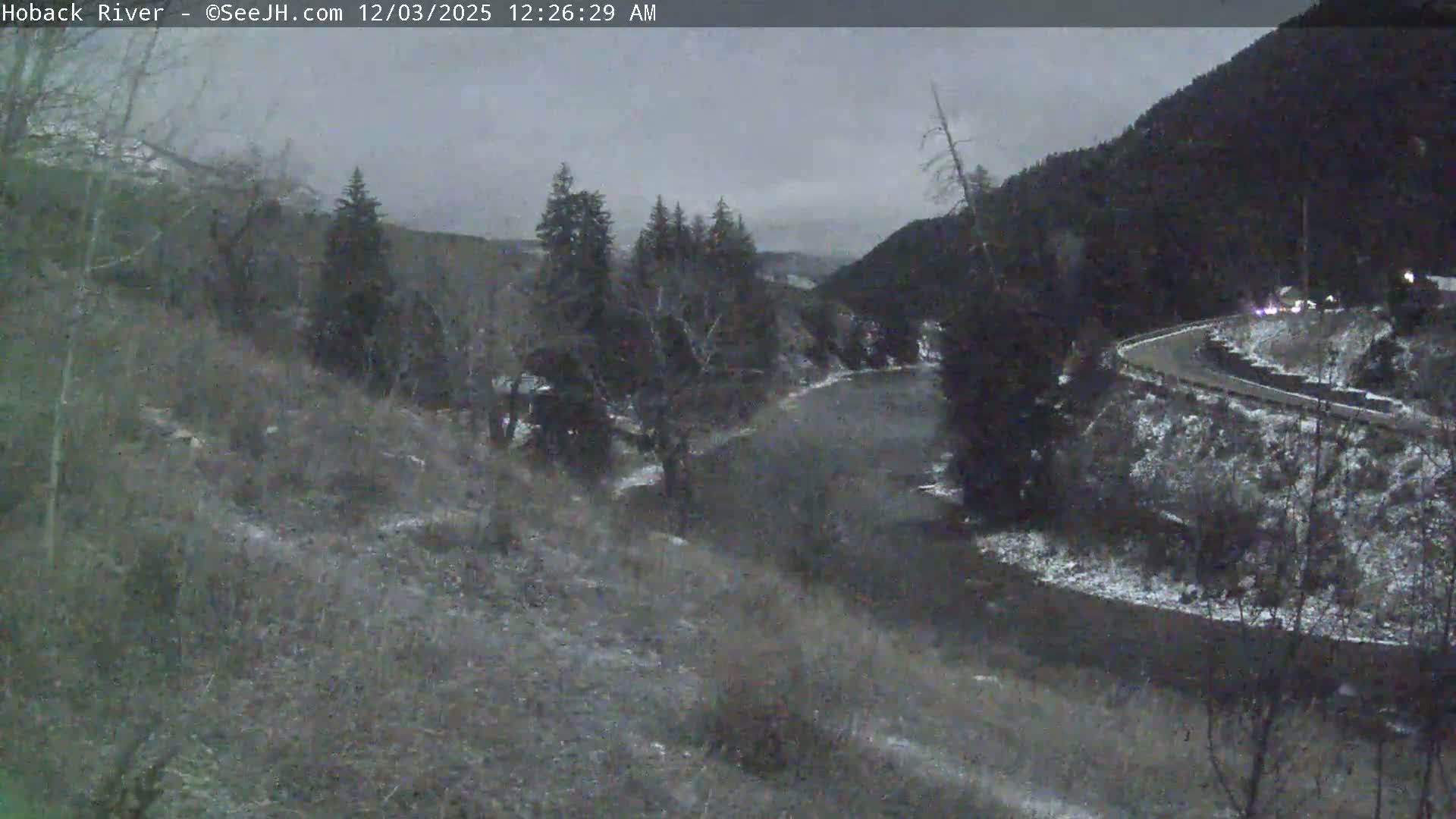 Hoback River  Live Cam  - Hoback, Teton, Wyoming, USA