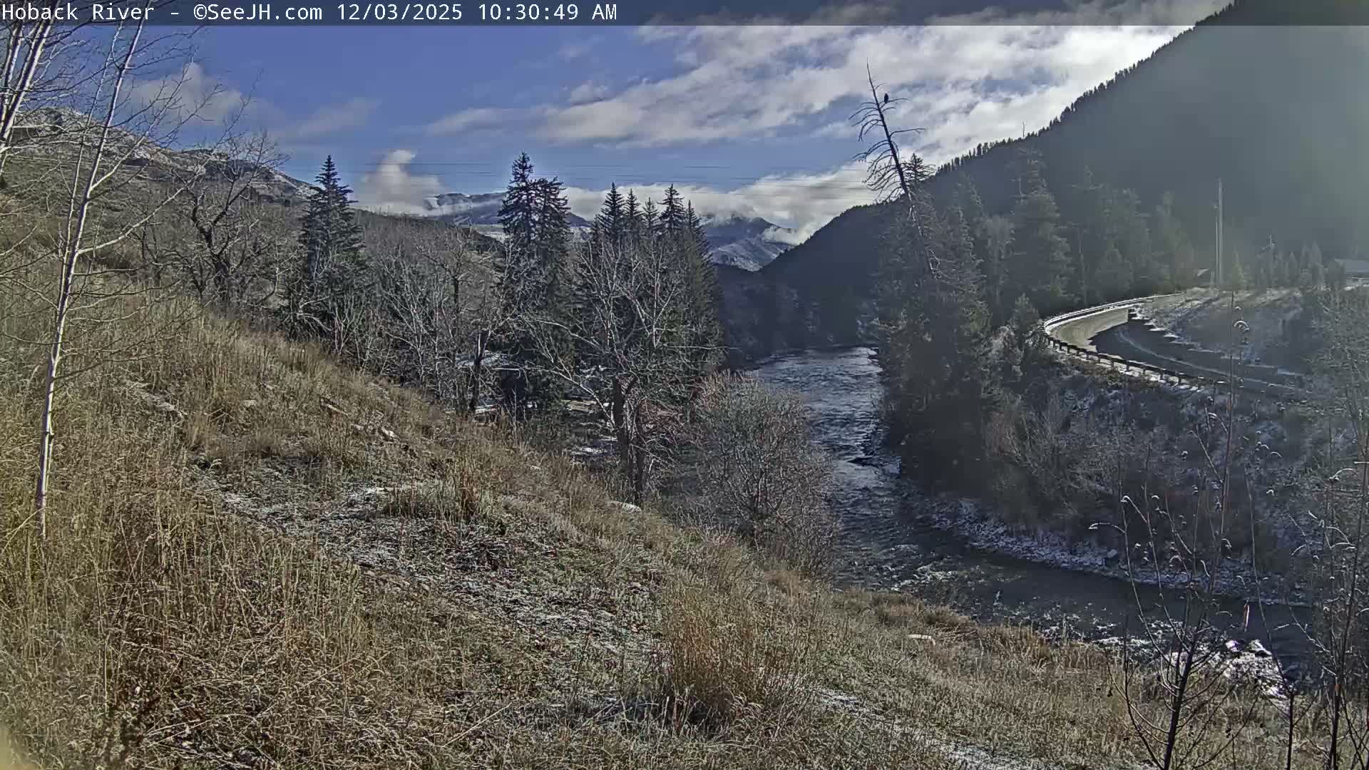Hoback River  Live Cam  - Hoback, Teton, Wyoming, USA