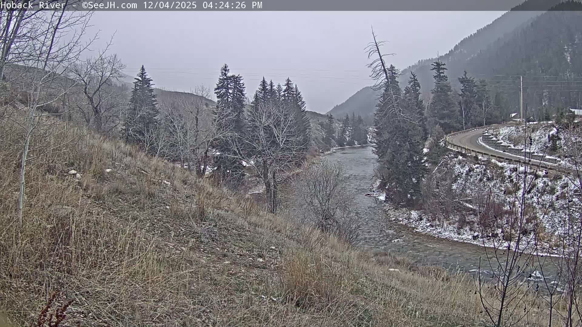 Hoback River  Live Cam  - Hoback, Teton, Wyoming, USA