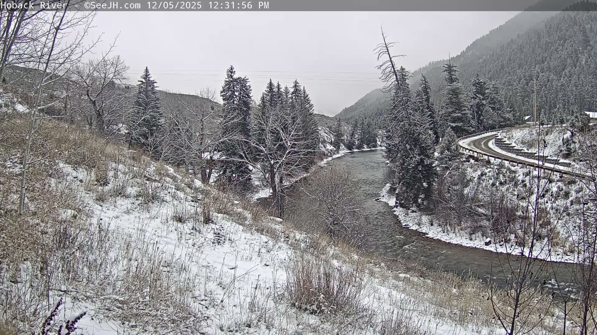 Hoback River  Live Cam  - Hoback, Teton, Wyoming, USA
