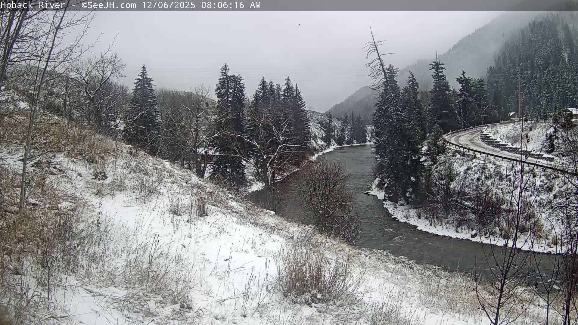 Hoback River  Live Cam  - Hoback, Teton, Wyoming, USA