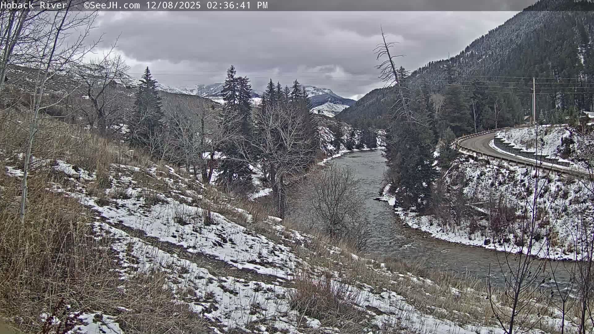 Hoback River  Live Cam  - Hoback, Teton, Wyoming, USA