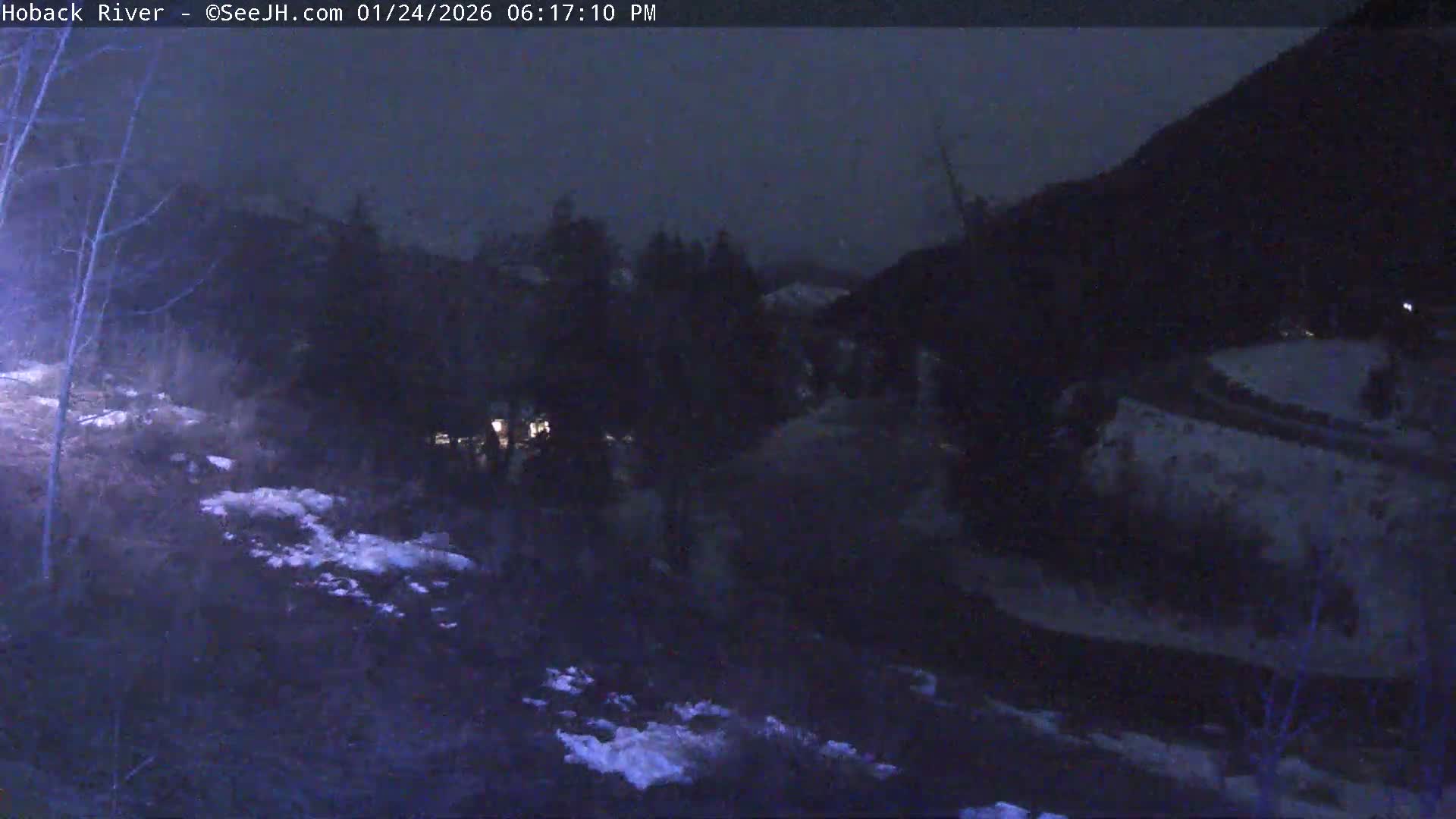 Hoback River  Live Cam  - Hoback, Teton, Wyoming, USA
