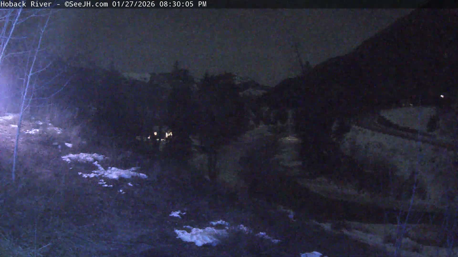 Hoback River  Live Cam  - Hoback, Teton, Wyoming, USA