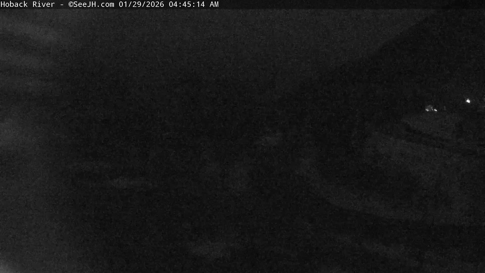Hoback River  Live Cam  - Hoback, Teton, Wyoming, USA