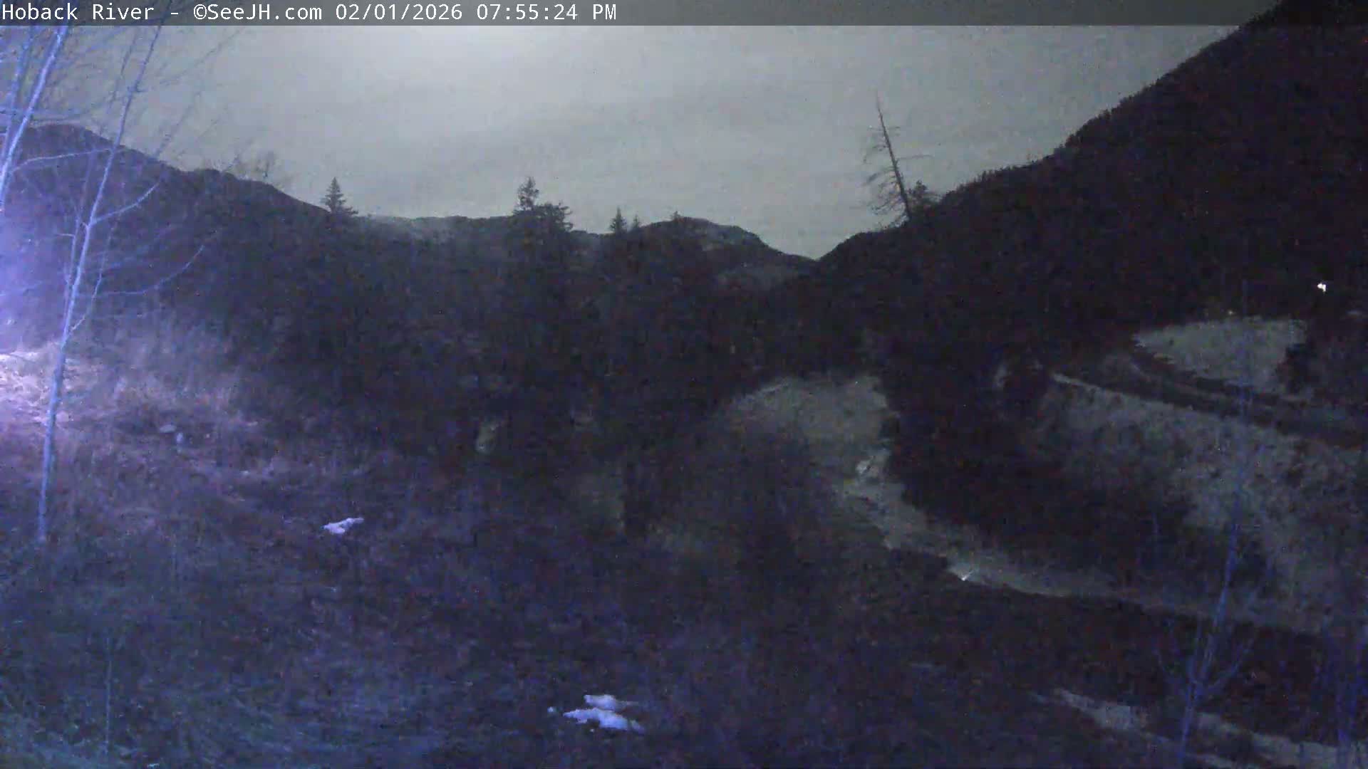 Hoback River  Live Cam  - Hoback, Teton, Wyoming, USA