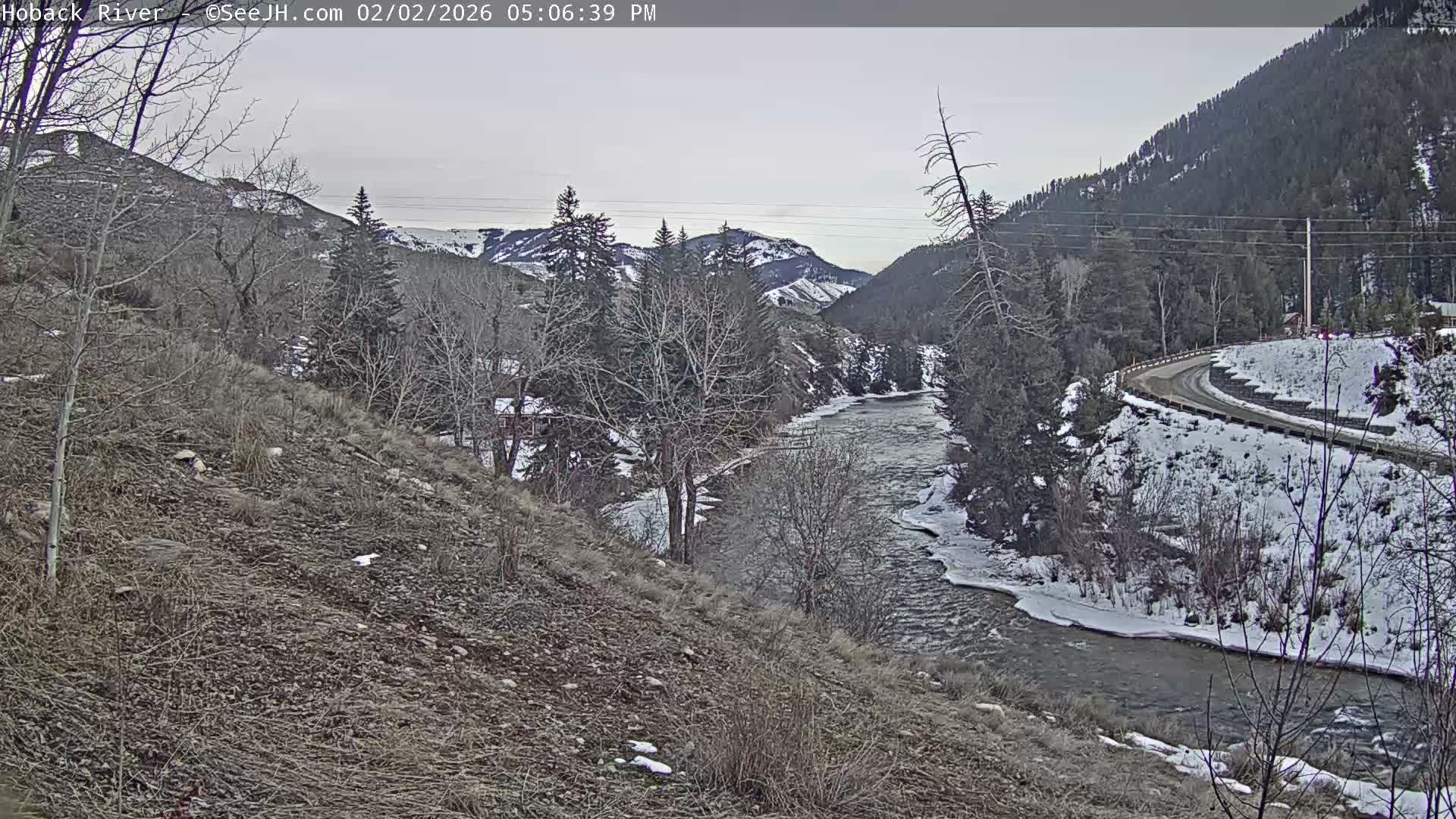 Hoback River  Live Cam  - Hoback, Teton, Wyoming, USA