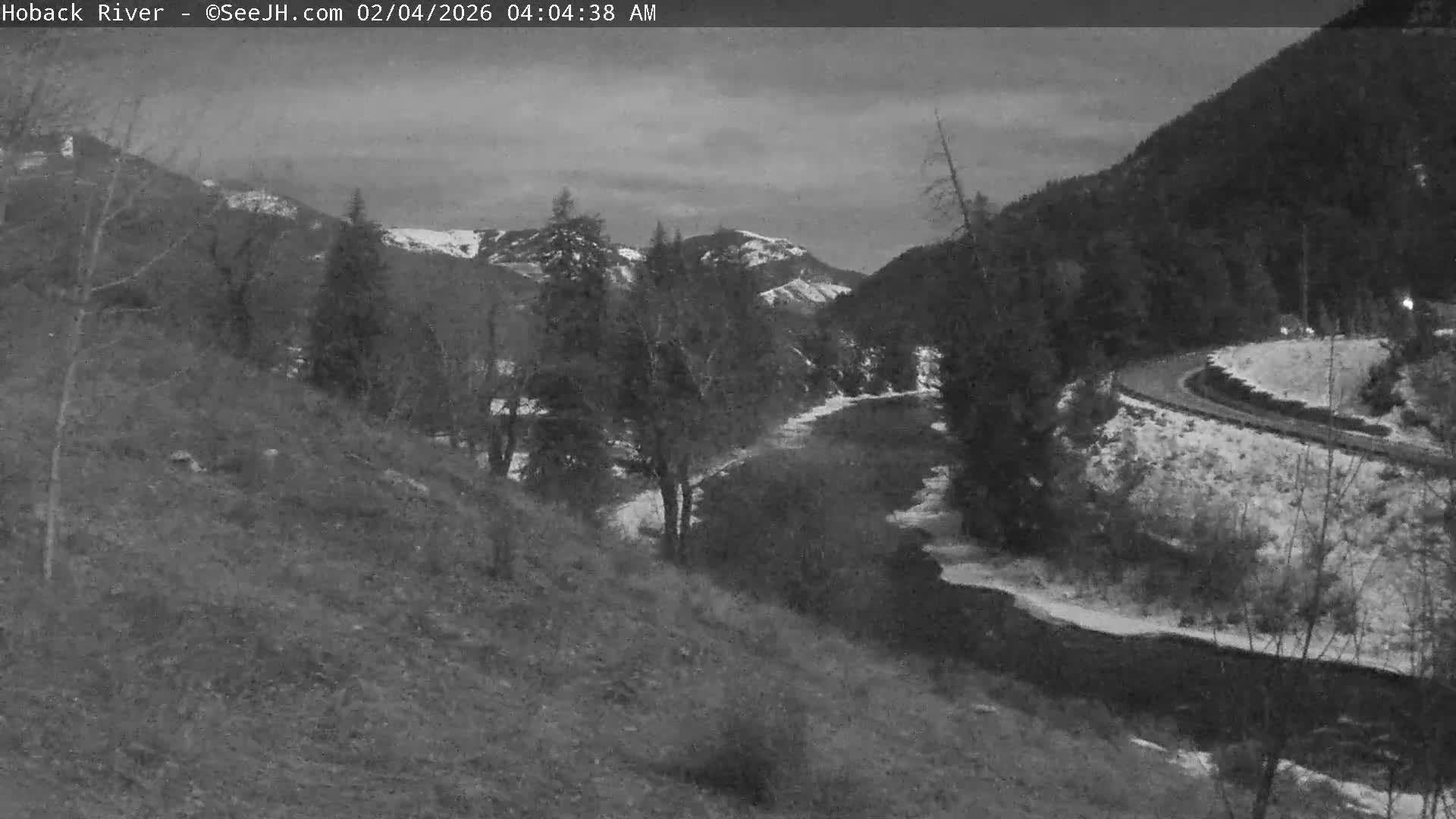 Hoback River  Live Cam  - Hoback, Teton, Wyoming, USA