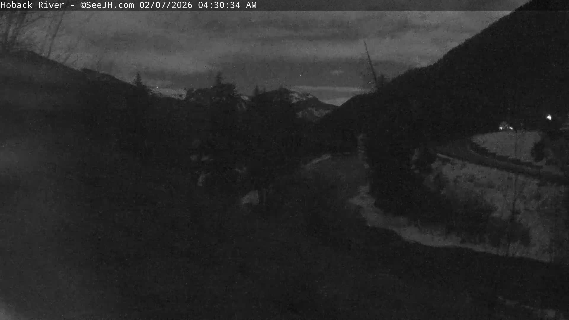 Hoback River  Live Cam  - Hoback, Teton, Wyoming, USA