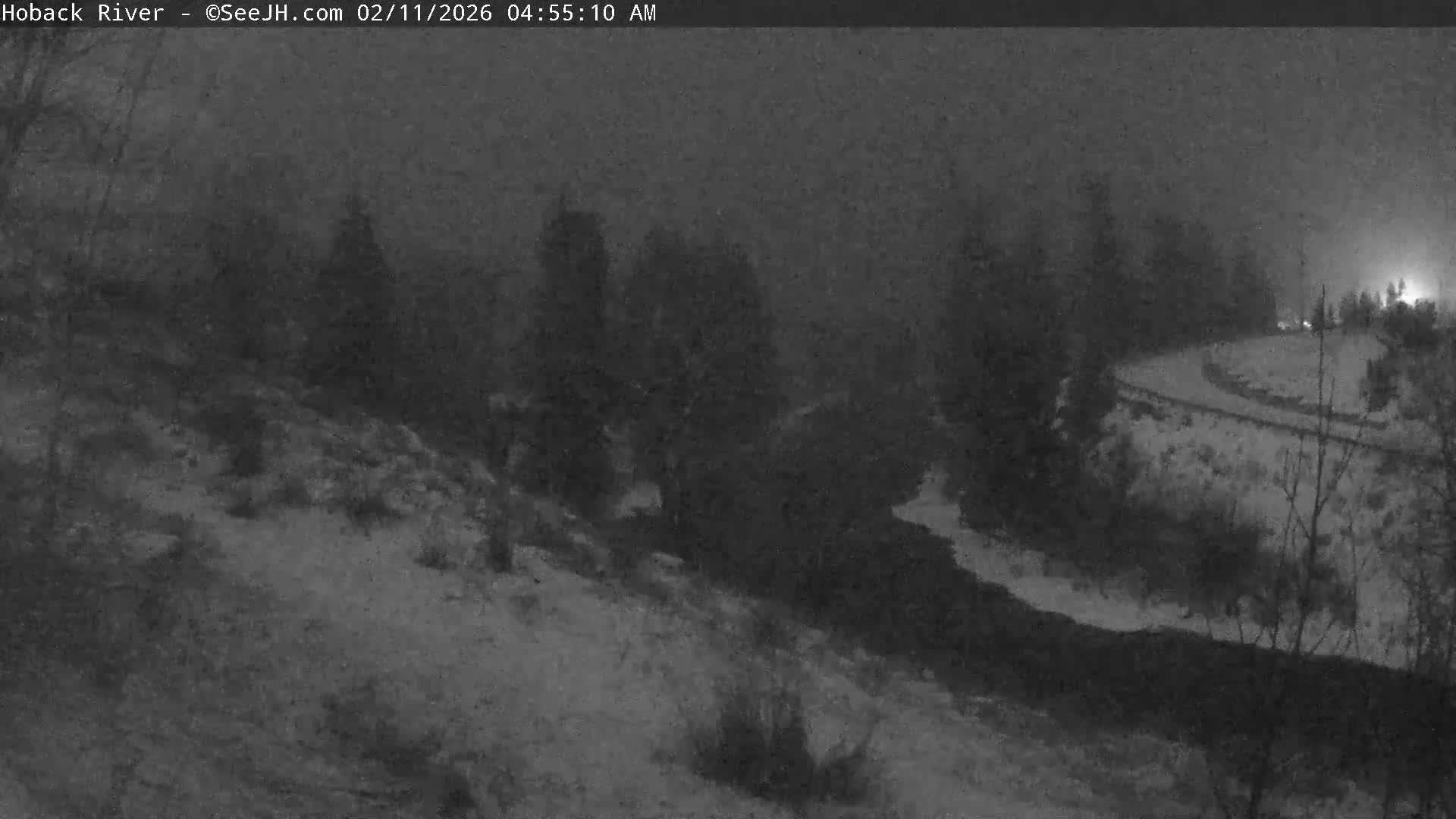 Hoback River  Live Cam  - Hoback, Teton, Wyoming, USA