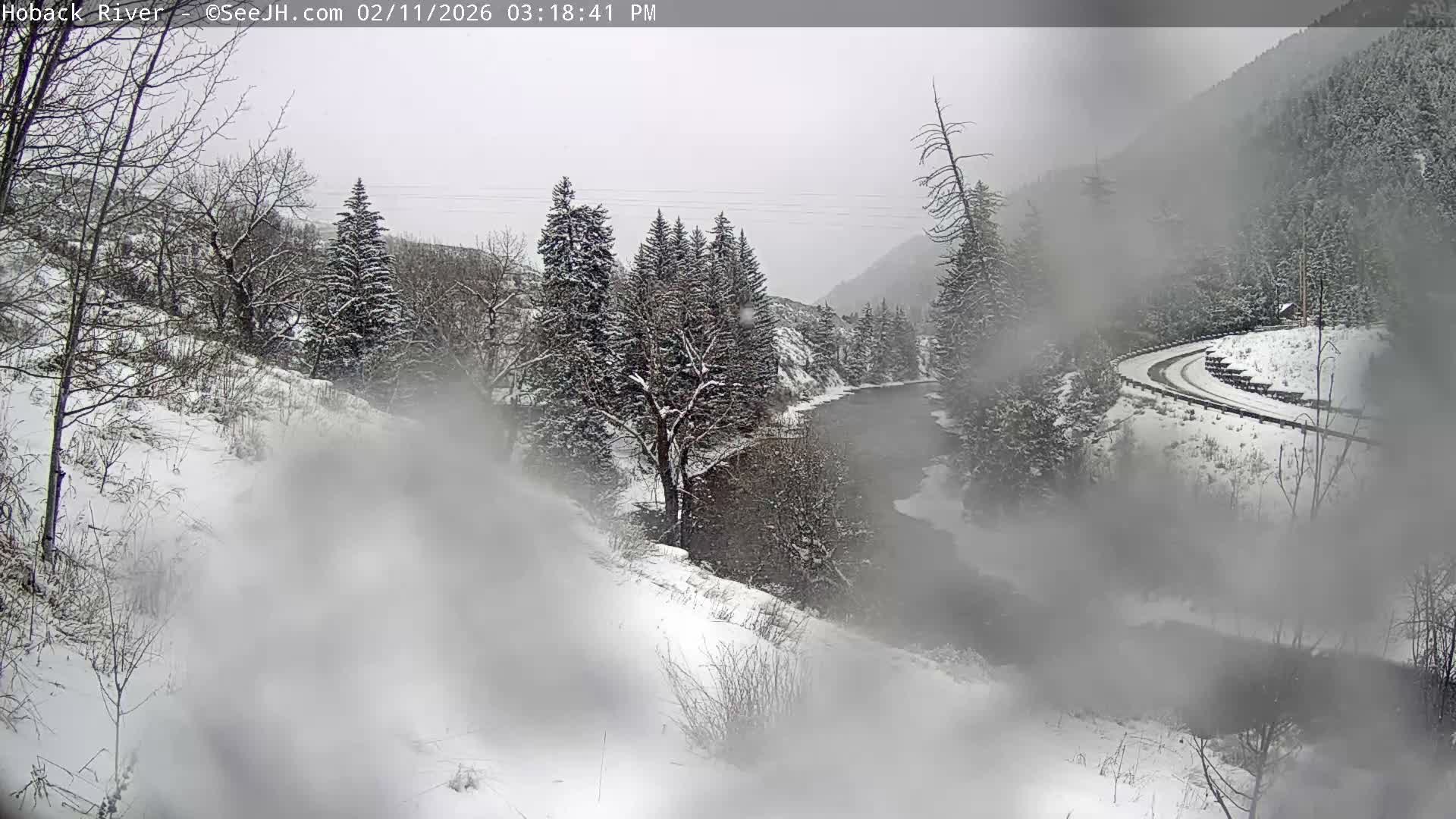Hoback River  Live Cam  - Hoback, Teton, Wyoming, USA