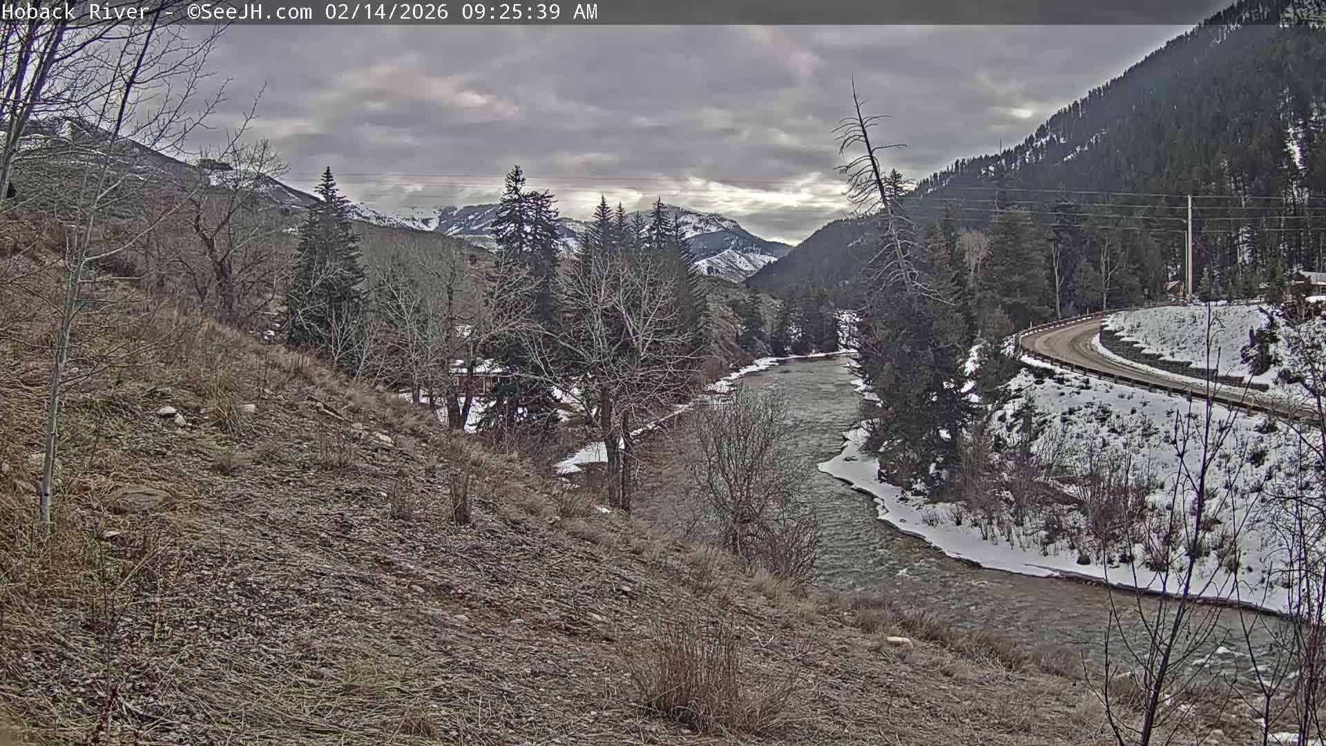 Hoback River  Live Cam  - Hoback, Teton, Wyoming, USA