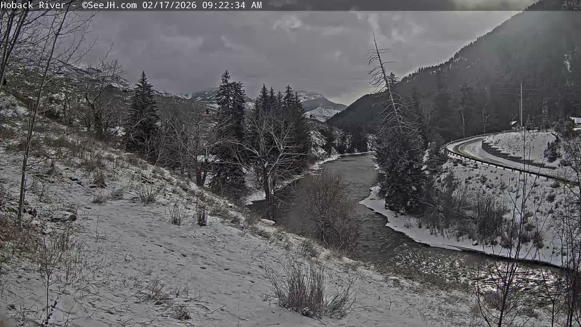 Hoback River  Live Cam  - Hoback, Teton, Wyoming, USA