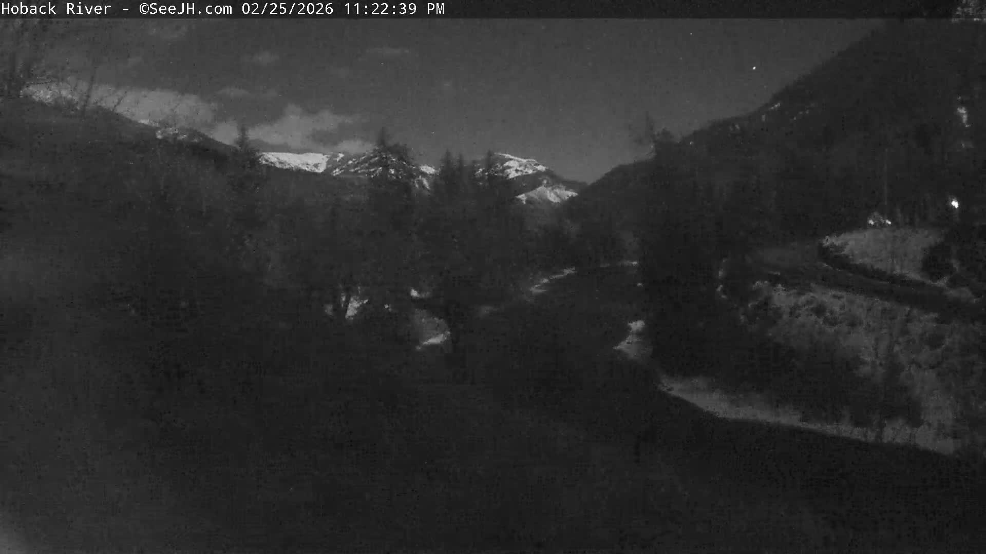 Hoback River  Live Cam  - Hoback, Teton, Wyoming, USA