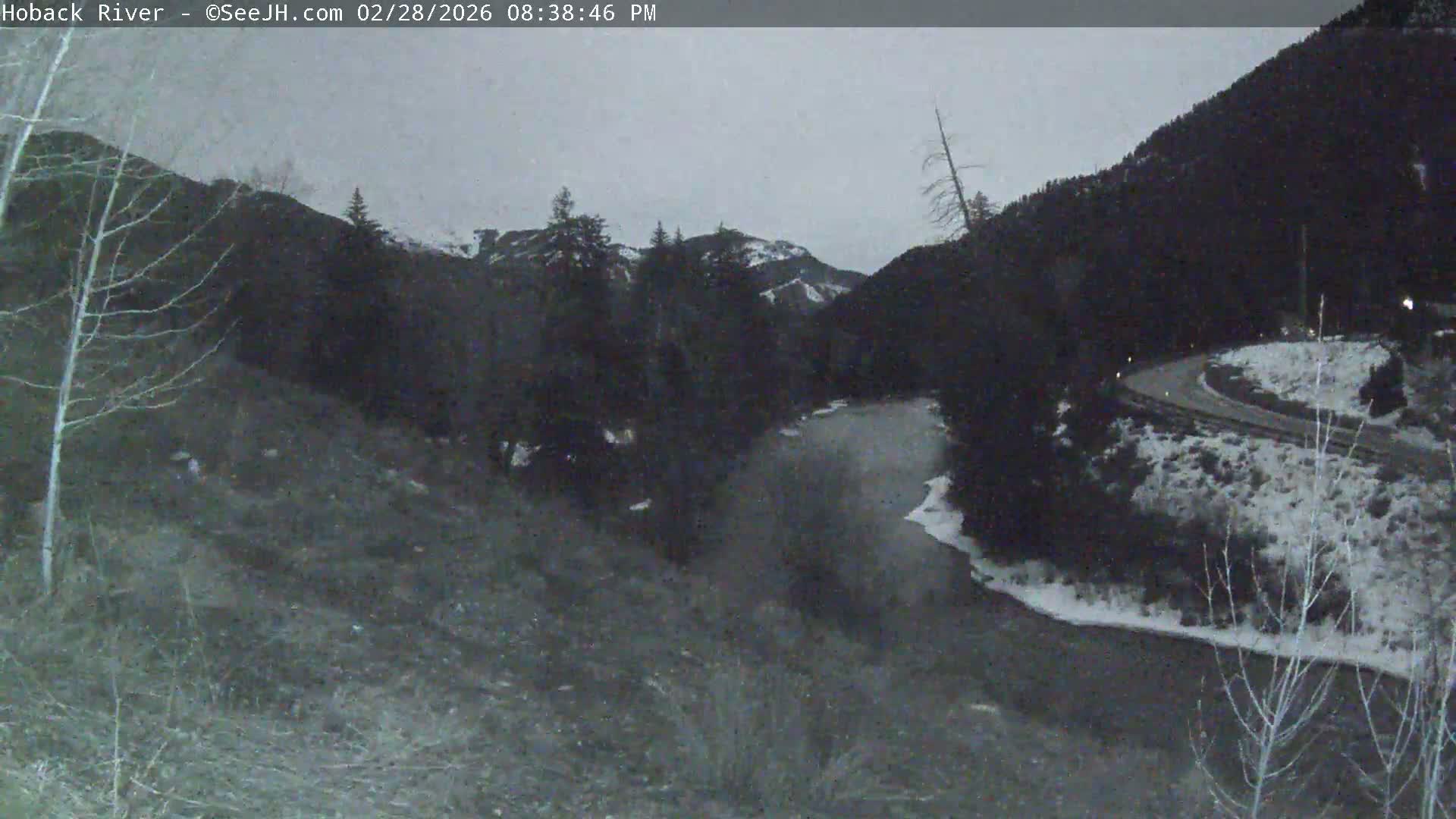 Hoback River  Live Cam  - Hoback, Teton, Wyoming, USA