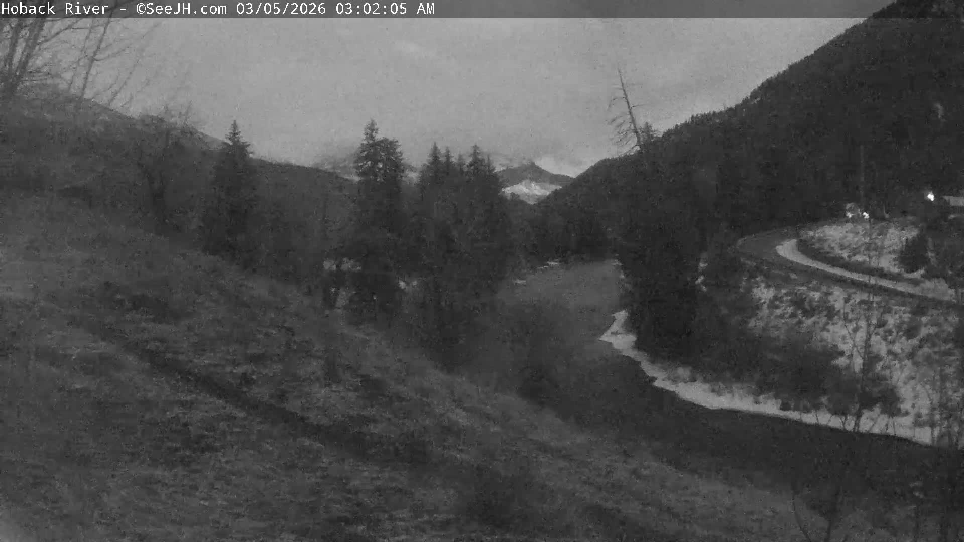 Hoback River  Live Cam  - Hoback, Teton, Wyoming, USA