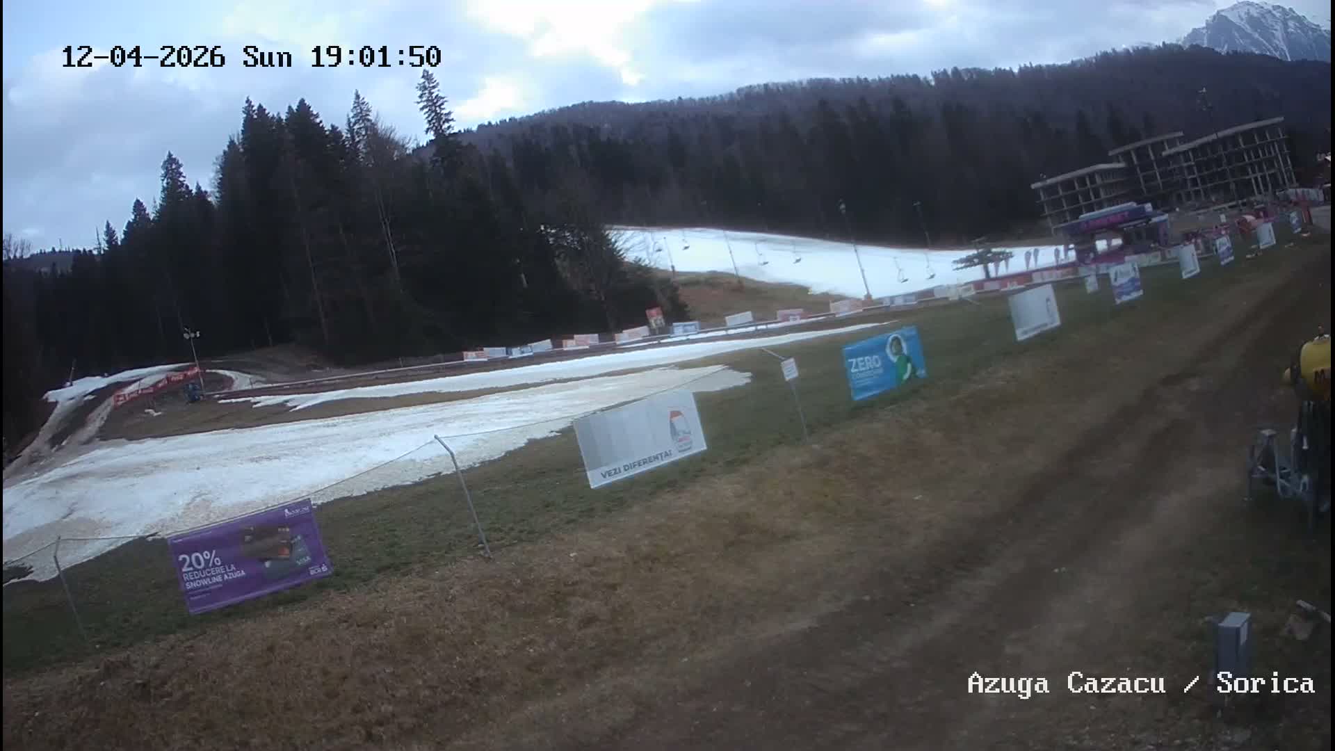 Prahova, Azuga Ski Center Partia Sorica Ski Slopes Azuga Live Cam - Azuga, Prahova, Romania