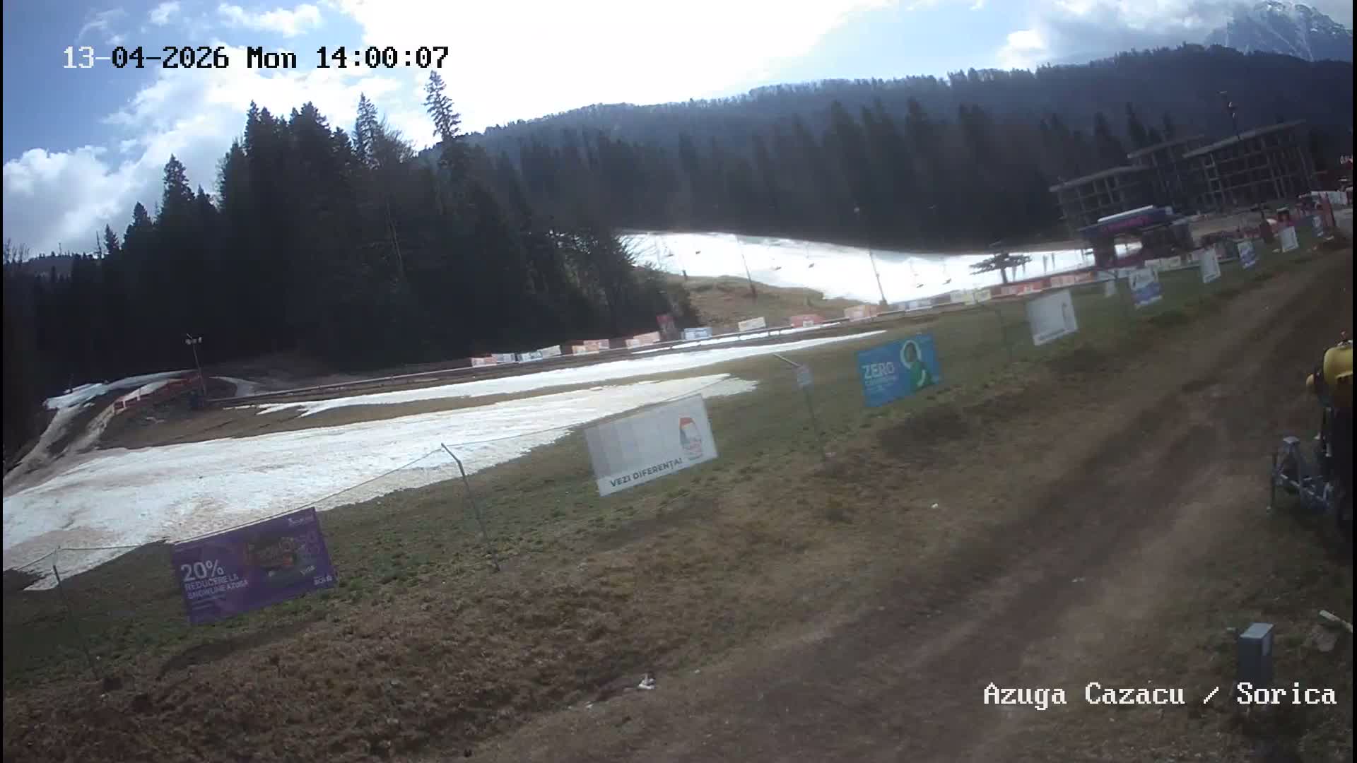 Prahova, Azuga Ski Center Partia Sorica Ski Slopes Azuga Live Cam - Azuga, Prahova, Romania