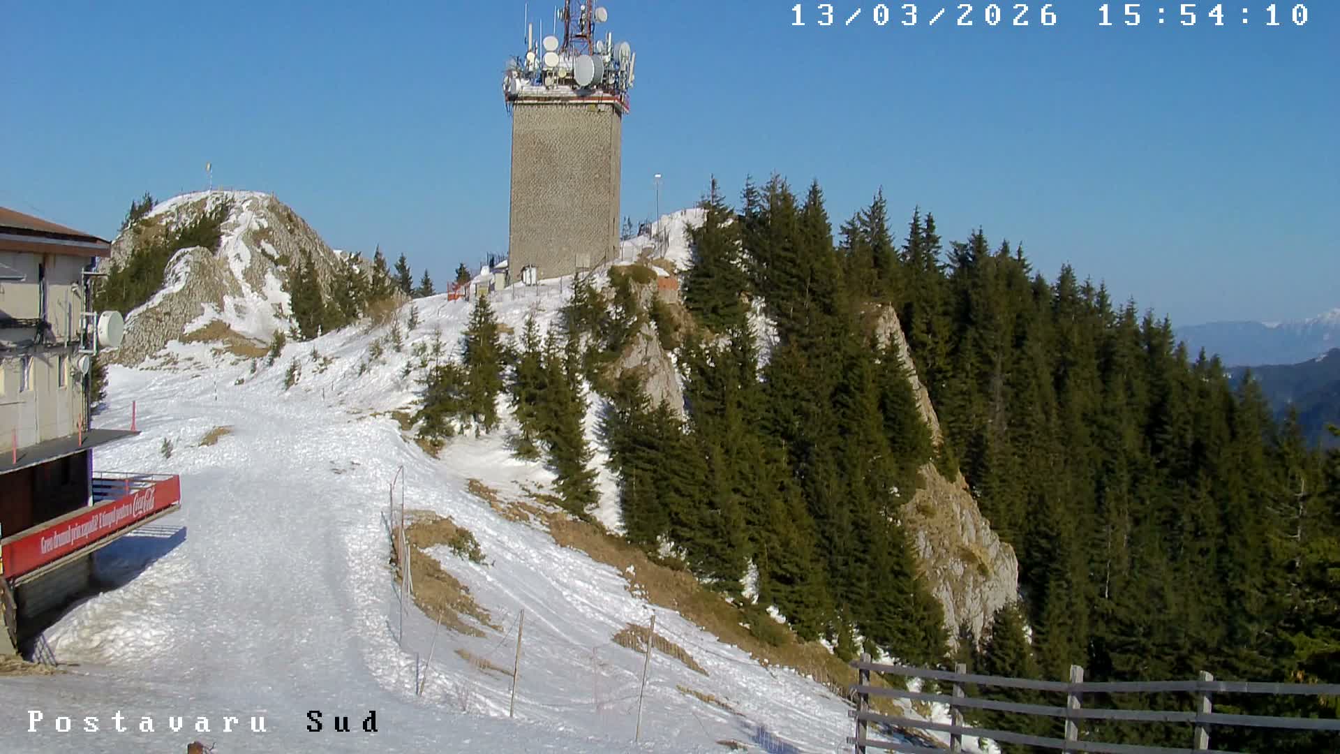 Brasov, Releu Radio Relay & Postavaru Peak, Poiana Brasov Live Cam - Poiana Brasov, Braşov, Romania