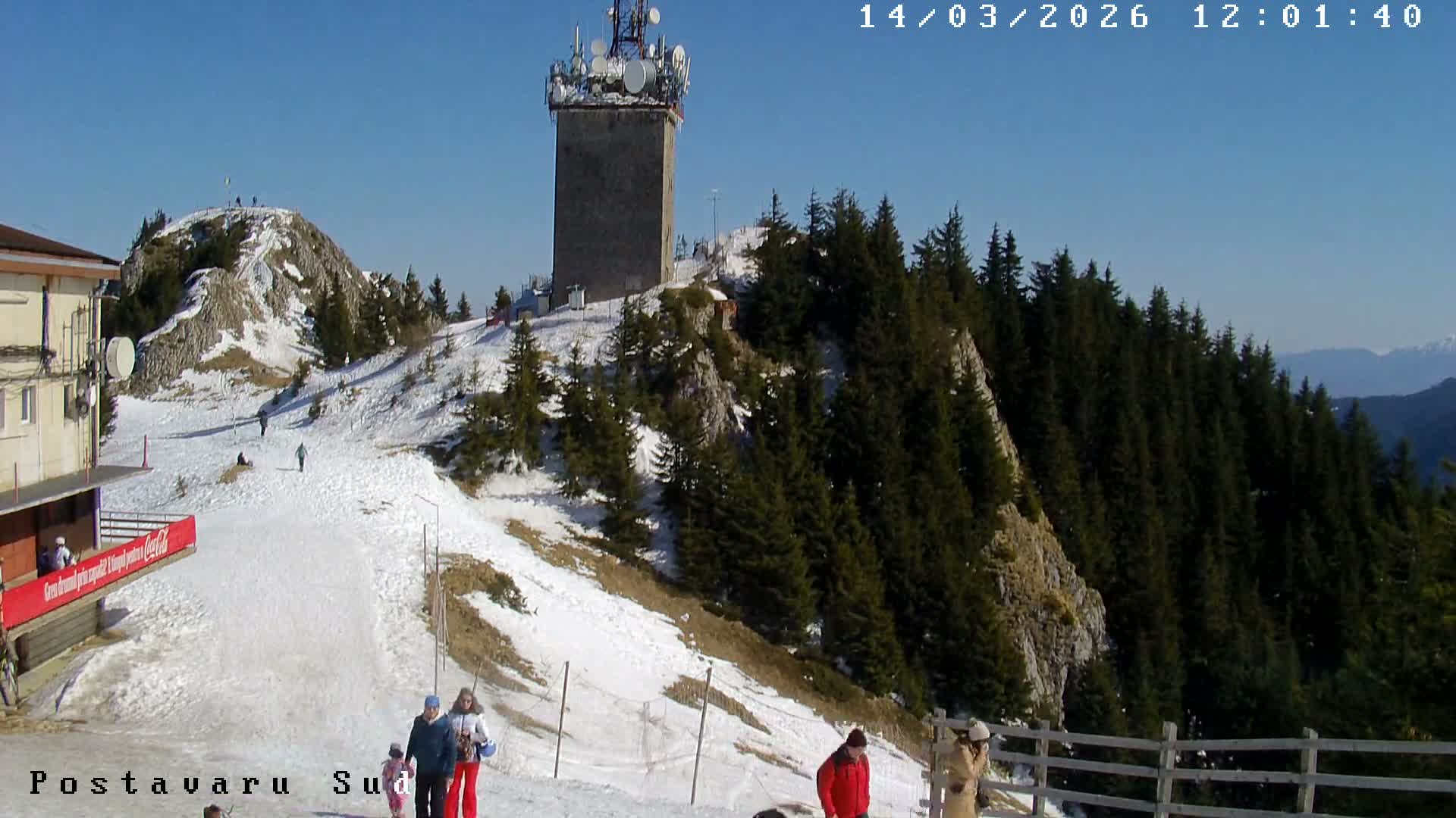 Brasov, Releu Radio Relay & Postavaru Peak, Poiana Brasov Live Cam - Poiana Brasov, Braşov, Romania
