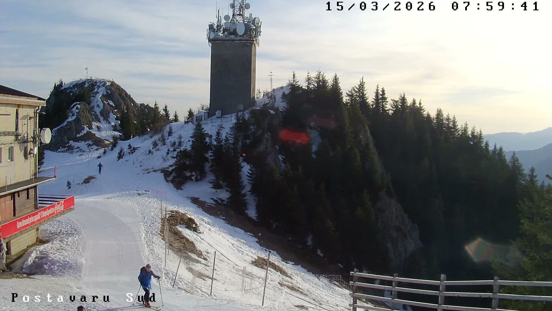 Brasov, Releu Radio Relay & Postavaru Peak, Poiana Brasov Live Cam - Poiana Brasov, Braşov, Romania