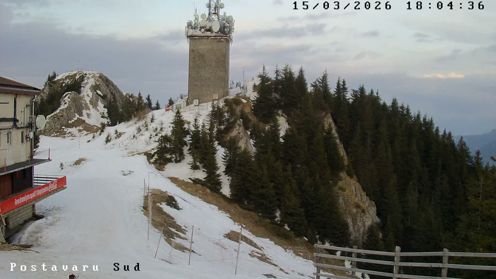 Brasov, Releu Radio Relay & Postavaru Peak, Poiana Brasov Live Cam - Poiana Brasov, Braşov, Romania