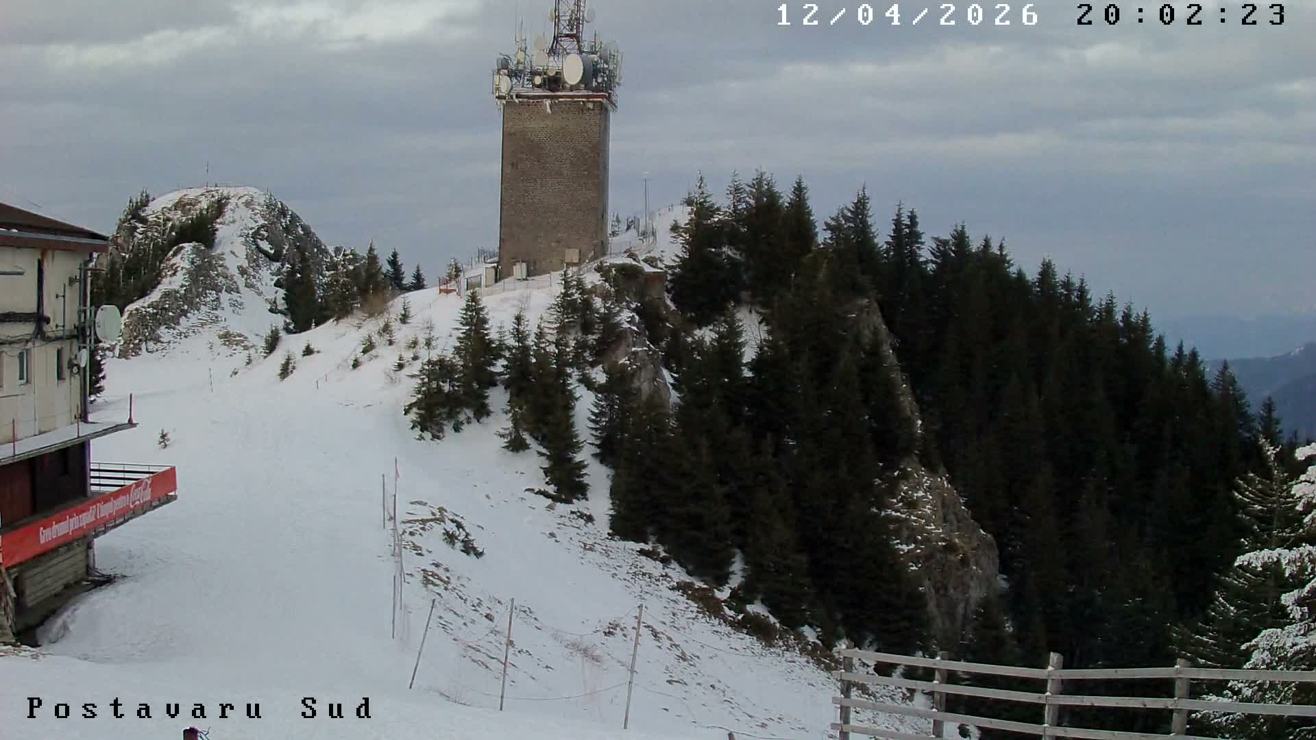 Brasov, Releu Radio Relay & Postavaru Peak, Poiana Brasov Live Cam - Poiana Brasov, Braşov, Romania