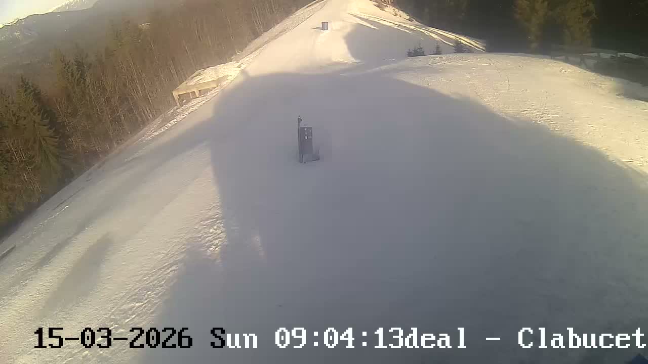Brasov, Partia de Ski Clabucet Ski Slope, Predeal Live Cam - Predeal, Braşov, Romania