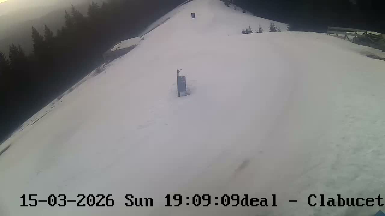 Brasov, Partia de Ski Clabucet Ski Slope, Predeal Live Cam - Predeal, Braşov, Romania