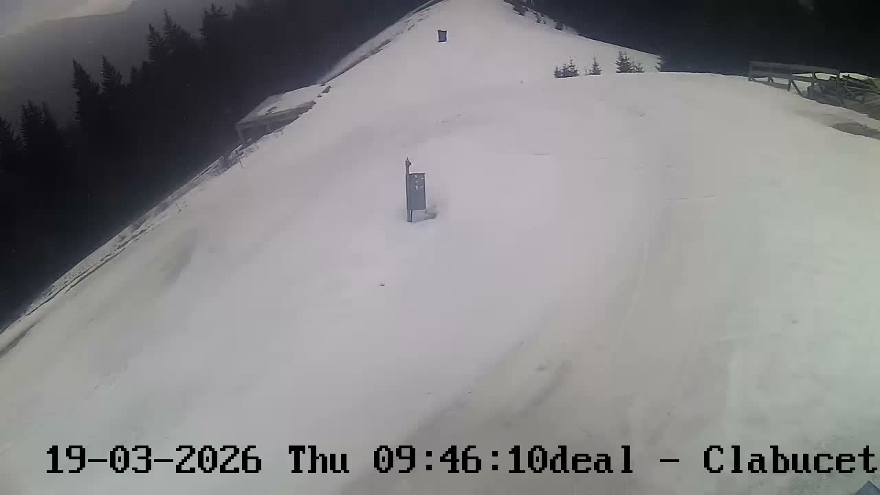 Brasov, Partia de Ski Clabucet Ski Slope, Predeal Live Cam - Predeal, Braşov, Romania