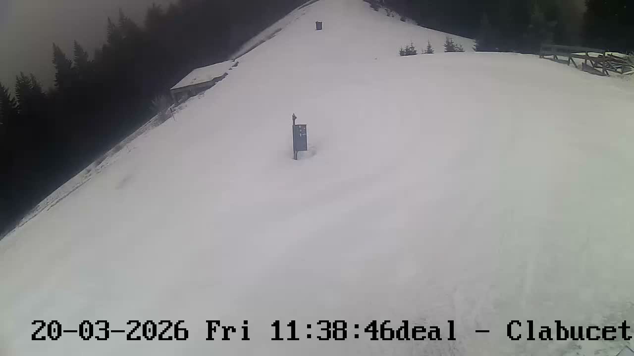 Brasov, Partia de Ski Clabucet Ski Slope, Predeal Live Cam - Predeal, Braşov, Romania