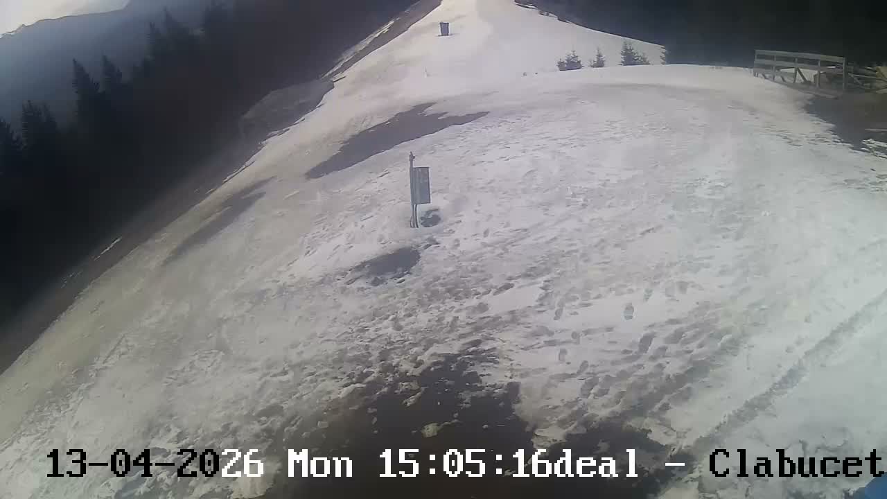 Brasov, Partia de Ski Clabucet Ski Slope, Predeal Live Cam - Predeal, Braşov, Romania