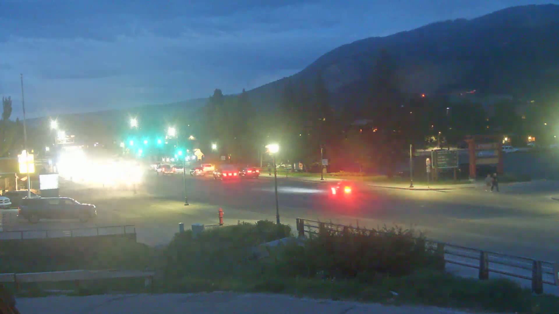 Jackson Hole, Jackson W Broadway Street 191 Live Cam - Jackson, Teton, Wyoming, USA