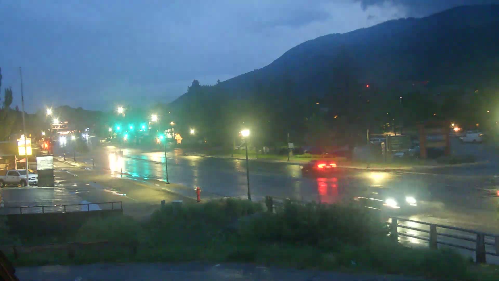 Jackson Hole, Jackson W Broadway Street 191 Live Cam - Jackson, Teton, Wyoming, USA