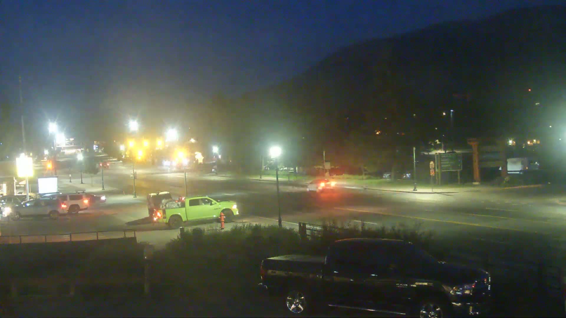 Jackson Hole, Jackson W Broadway Street 191 Live Cam - Jackson, Teton, Wyoming, USA