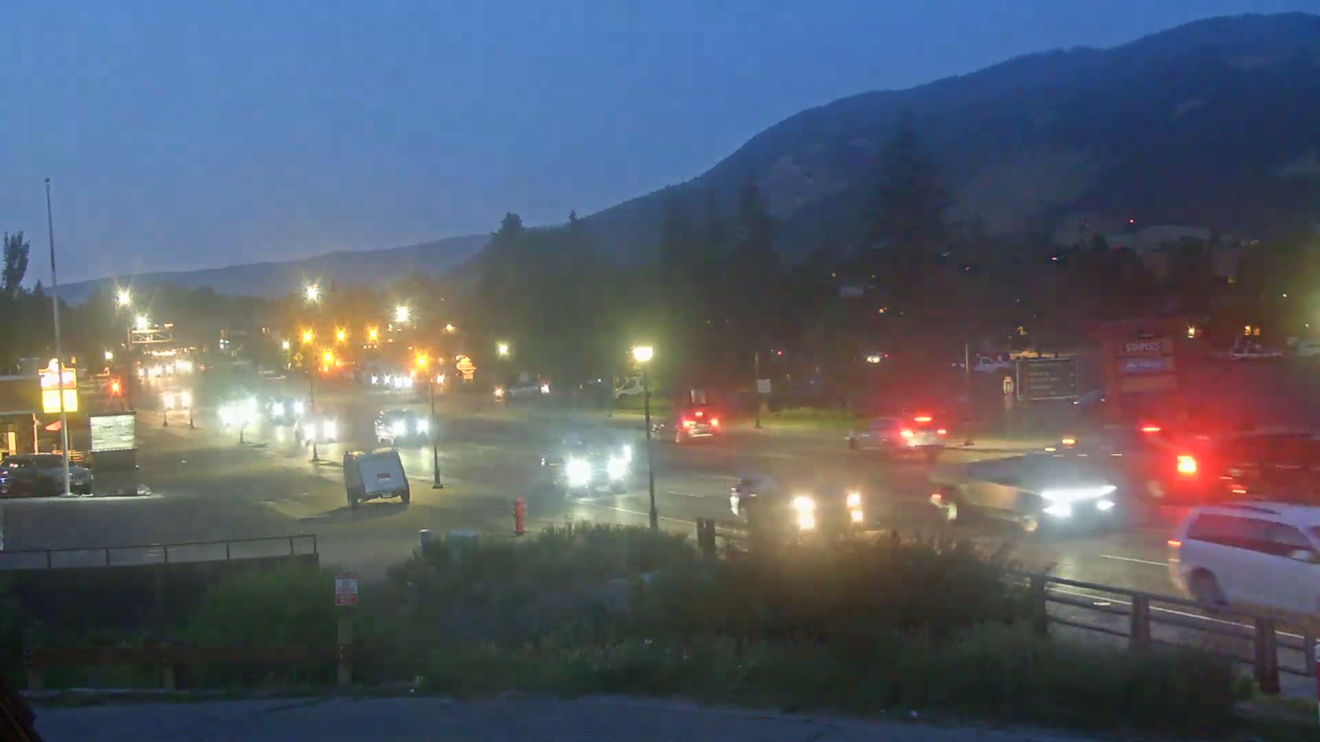 Jackson Hole, Jackson W Broadway Street 191 Live Cam - Jackson, Teton, Wyoming, USA