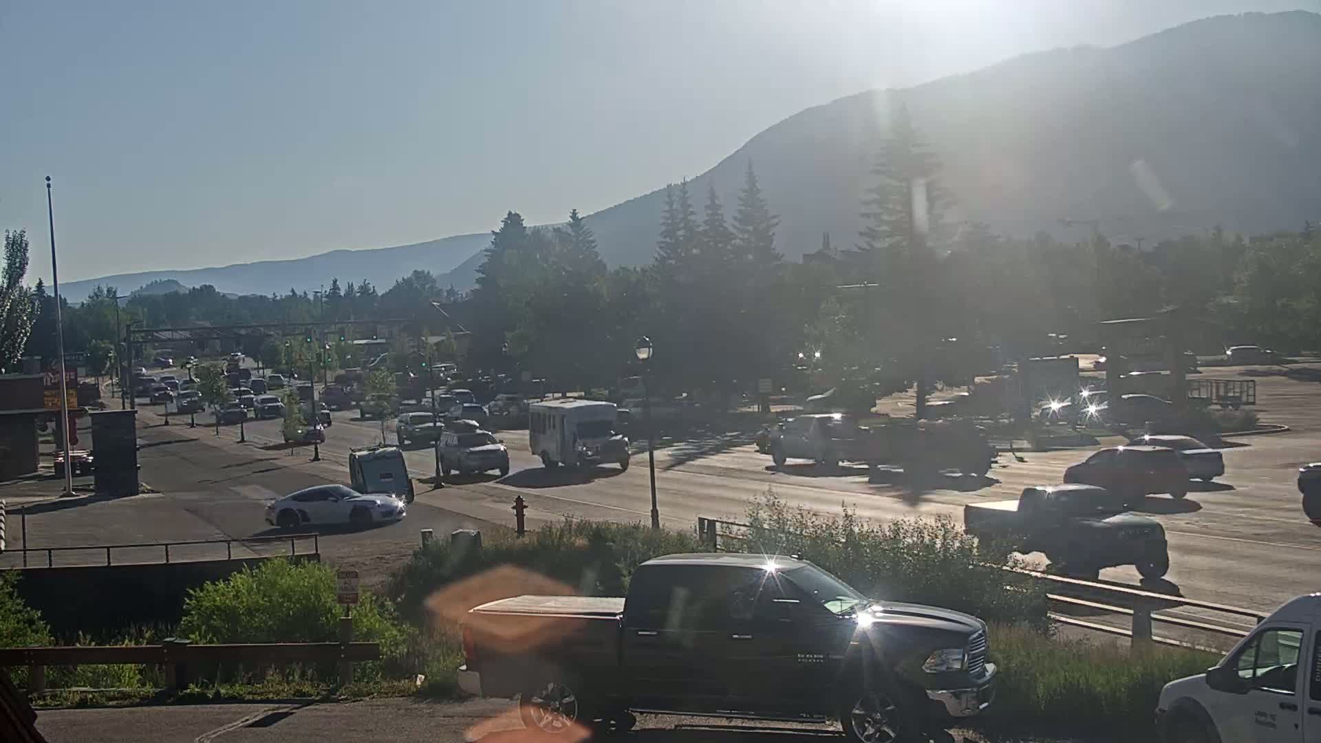 Jackson Hole, Jackson W Broadway Street 191 Live Cam - Jackson, Teton, Wyoming, USA