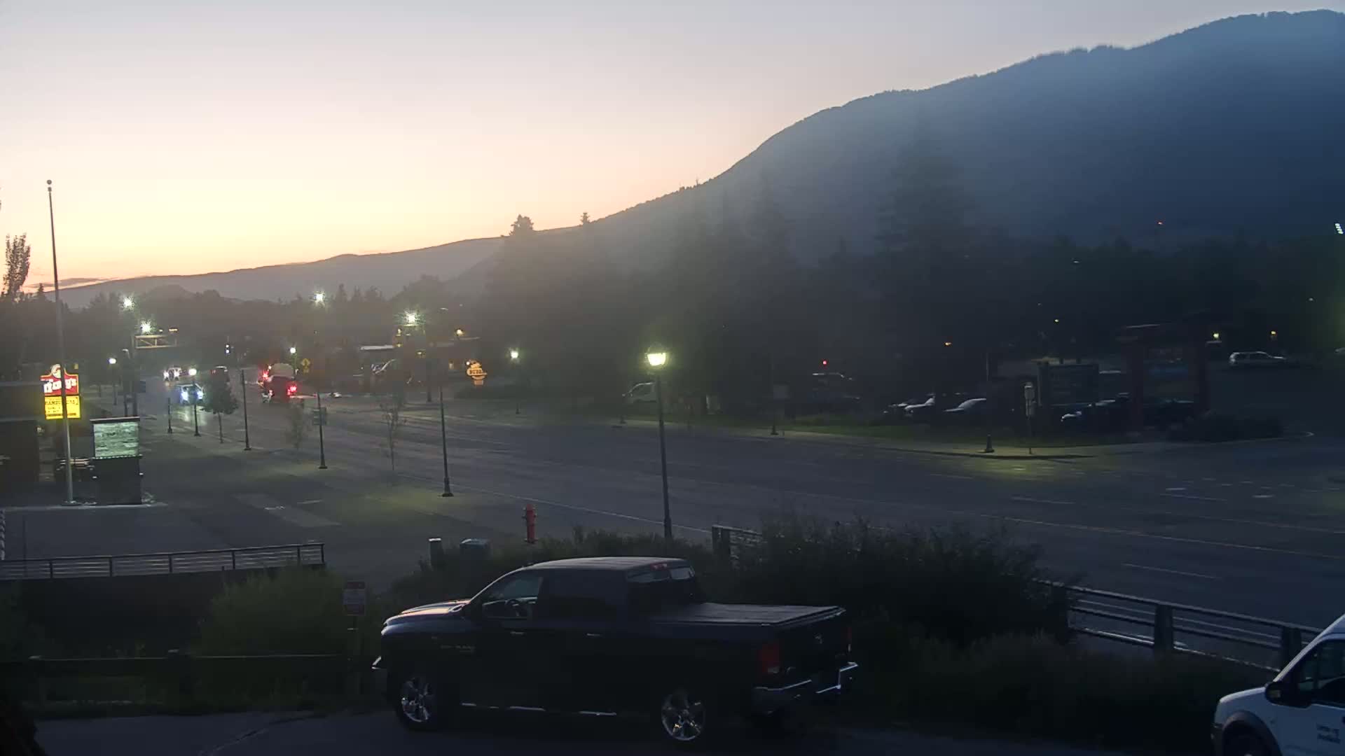 Jackson Hole, Jackson W Broadway Street 191 Live Cam - Jackson, Teton, Wyoming, USA