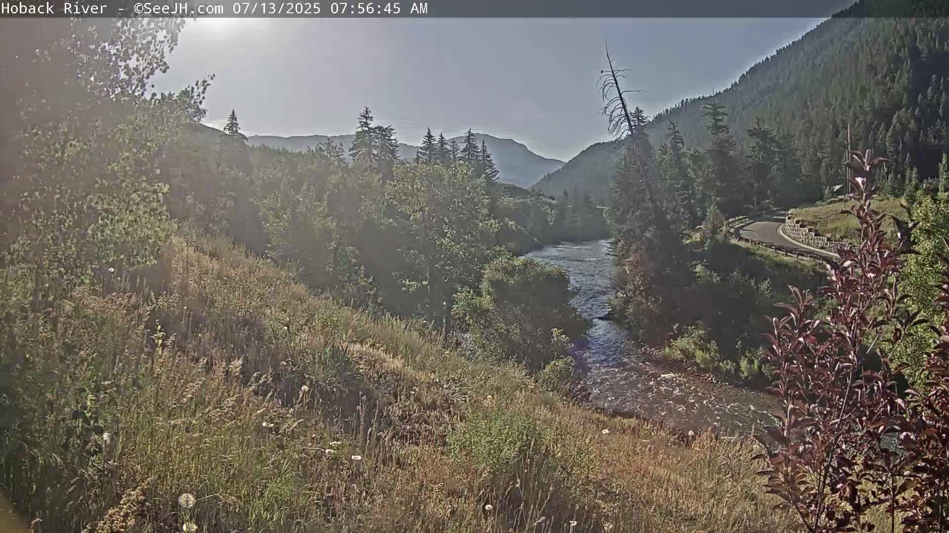 Jackson Hole, Jackson W Broadway Street 191 Live Cam - Jackson, Teton, Wyoming, USA