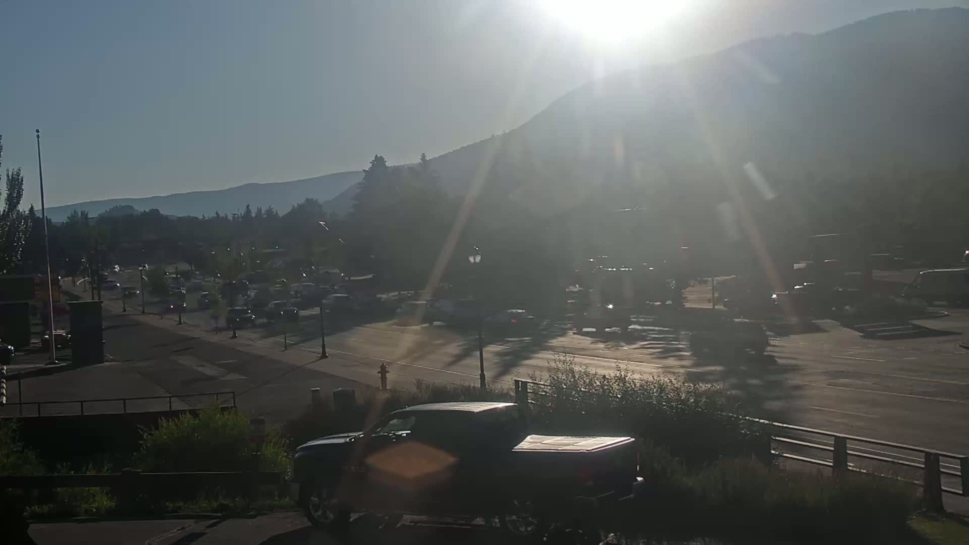 Jackson Hole, Jackson W Broadway Street 191 Live Cam - Jackson, Teton, Wyoming, USA