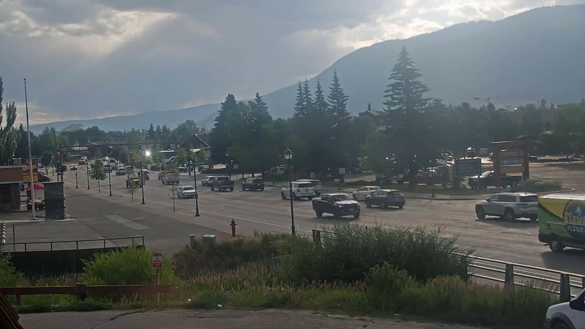 Jackson Hole, Jackson W Broadway Street 191 Live Cam - Jackson, Teton, Wyoming, USA