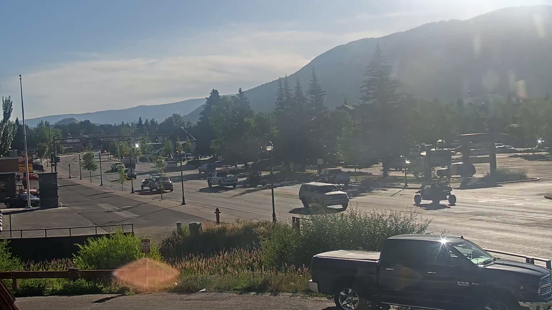 Jackson Hole, Jackson W Broadway Street 191 Live Cam - Jackson, Teton, Wyoming, USA