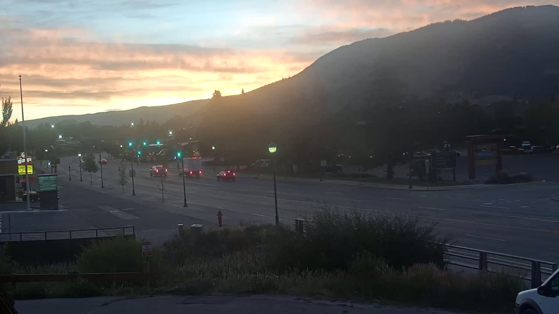Jackson Hole, Jackson W Broadway Street 191 Live Cam - Jackson, Teton, Wyoming, USA