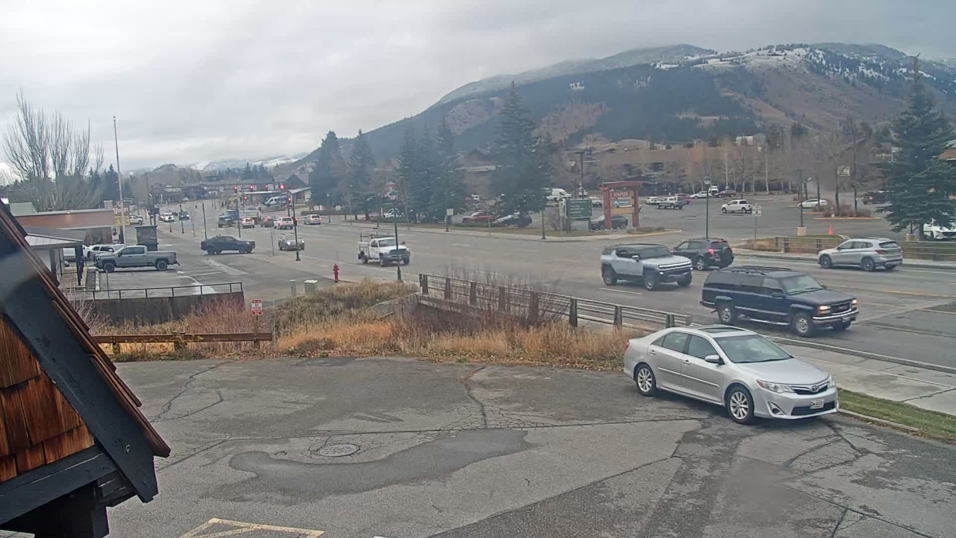 Jackson Hole, Jackson W Broadway Street 191 Live Cam - Jackson, Teton, Wyoming, USA