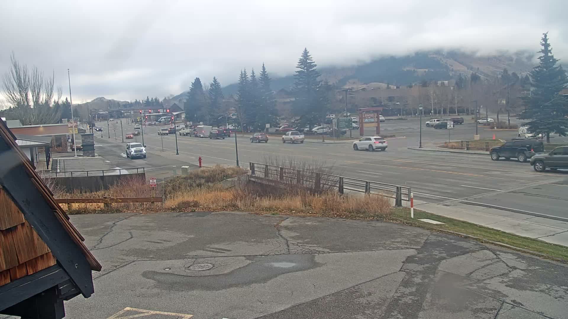 Jackson Hole, Jackson W Broadway Street 191 Live Cam - Jackson, Teton, Wyoming, USA