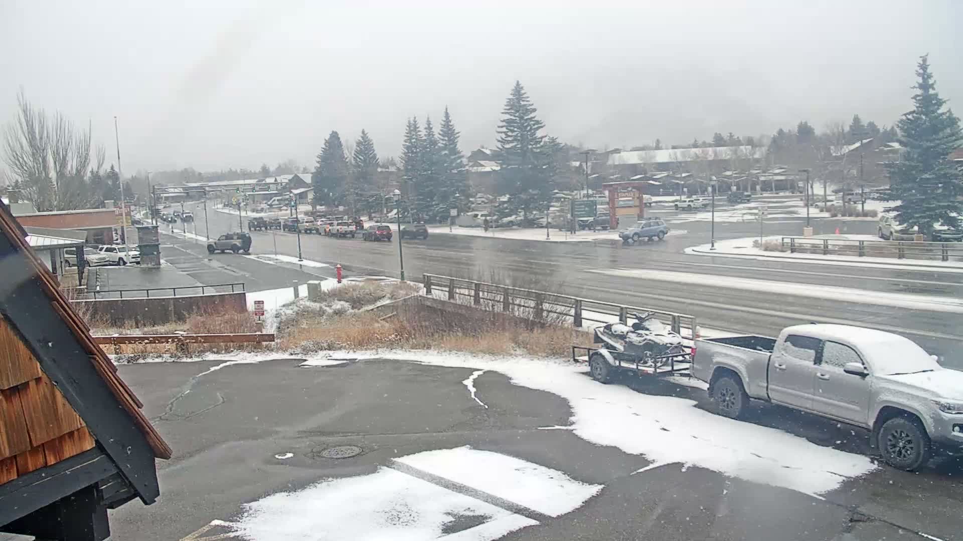 Jackson Hole, Jackson W Broadway Street 191 Live Cam - Jackson, Teton, Wyoming, USA