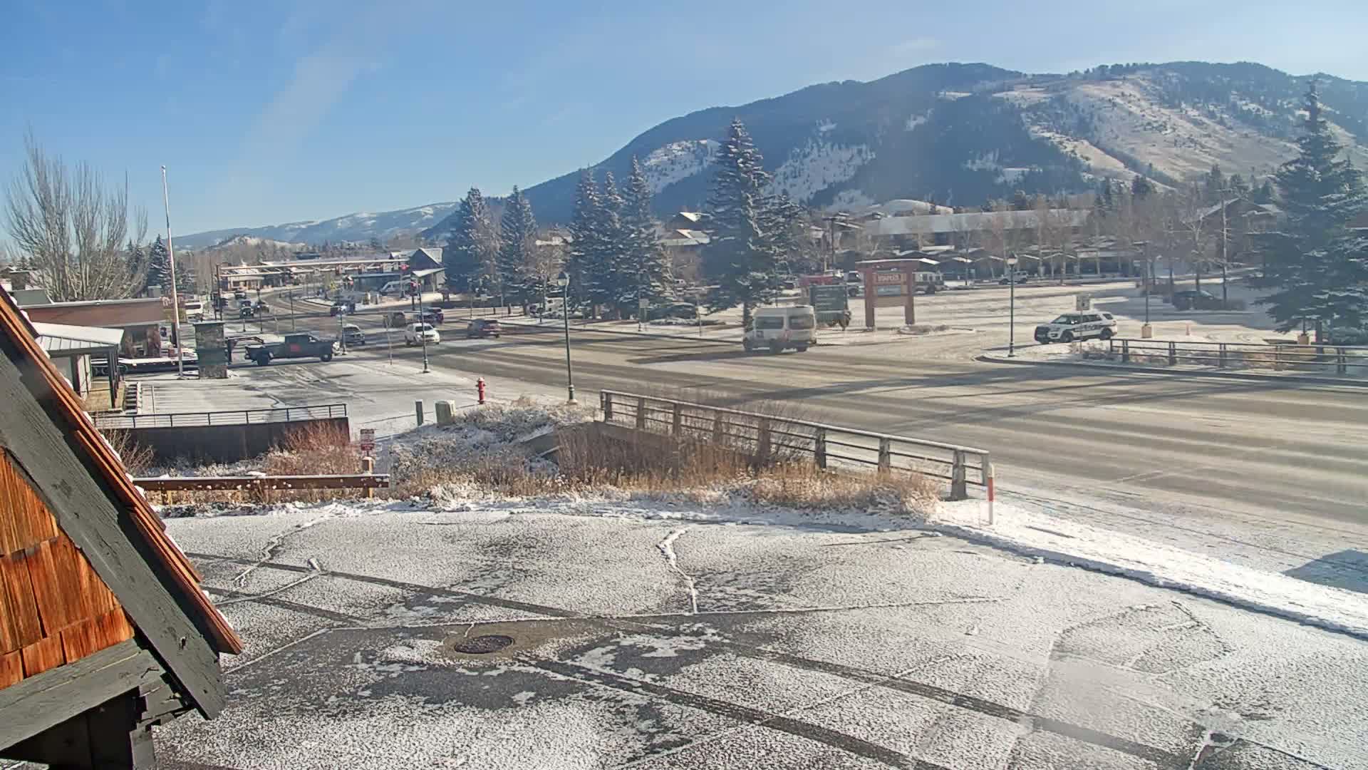 Jackson Hole, Jackson W Broadway Street 191 Live Cam - Jackson, Teton, Wyoming, USA