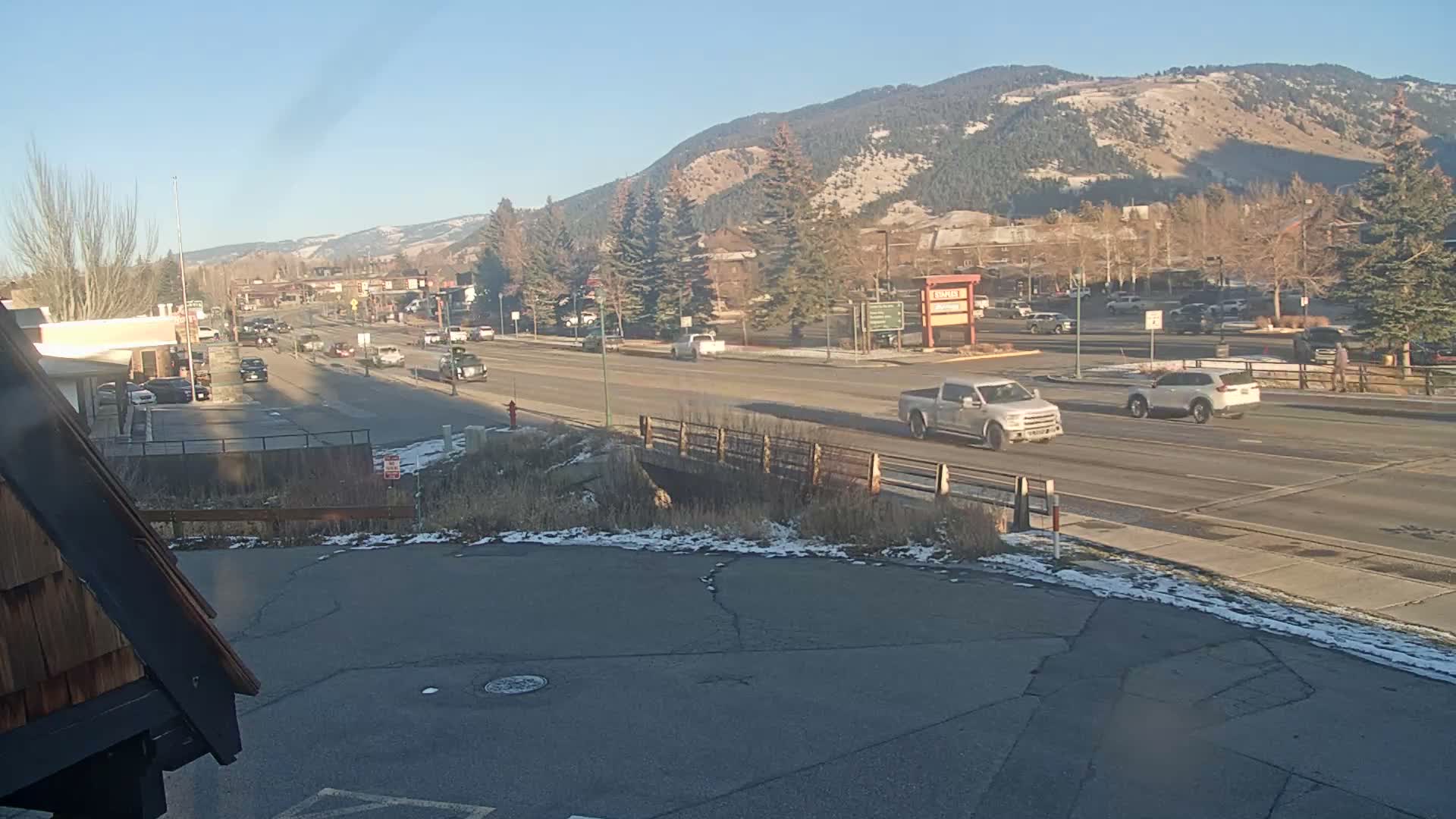 Jackson Hole, Jackson W Broadway Street 191 Live Cam - Jackson, Teton, Wyoming, USA