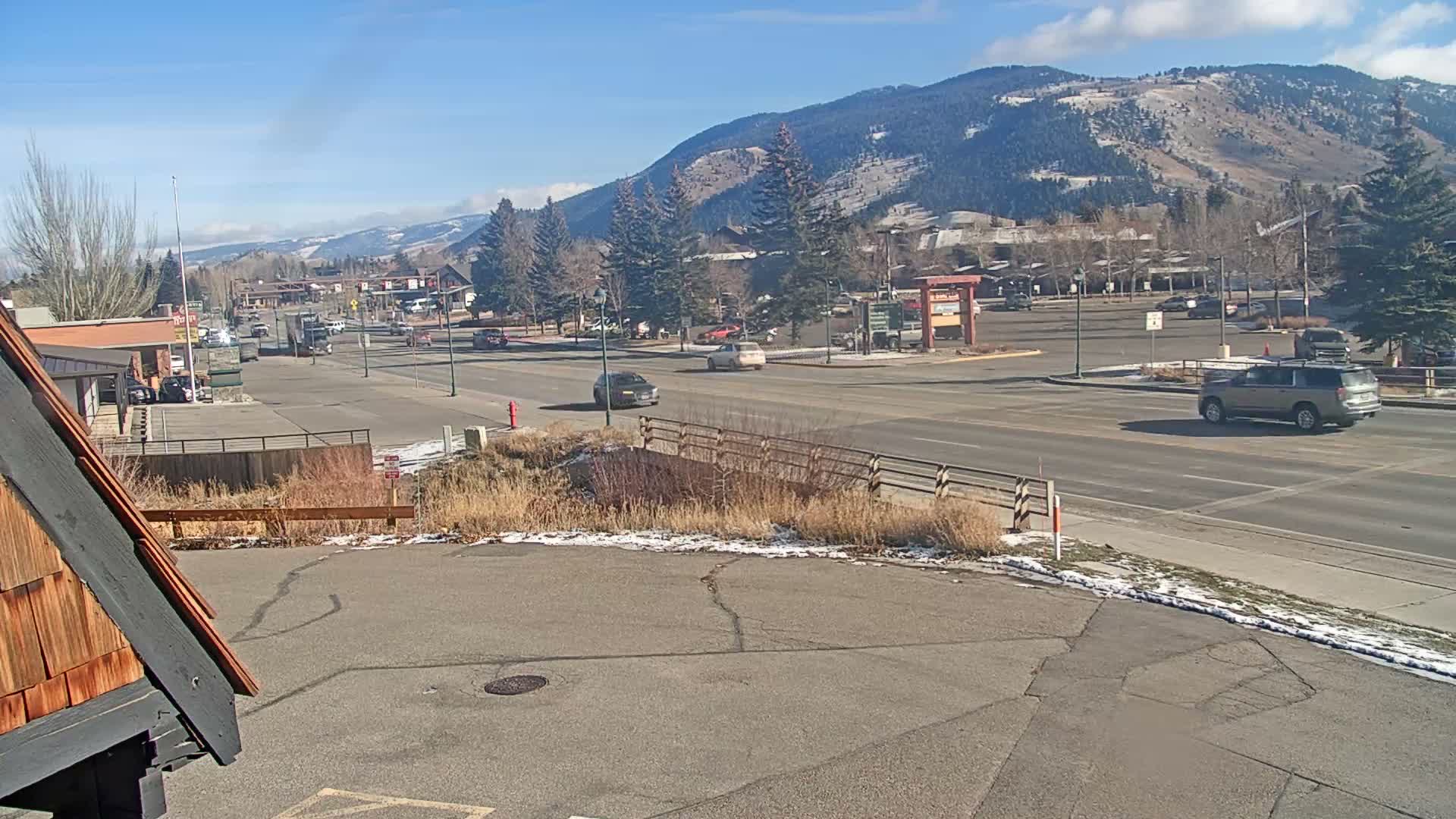Jackson Hole, Jackson W Broadway Street 191 Live Cam - Jackson, Teton, Wyoming, USA